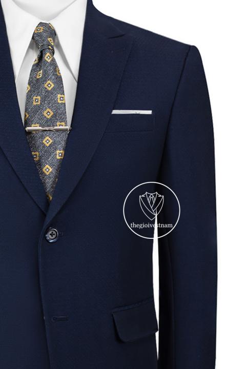 Bộ vest nam màu xanh cổ sam thiết kế sang trọng lịch lãm | Cavino