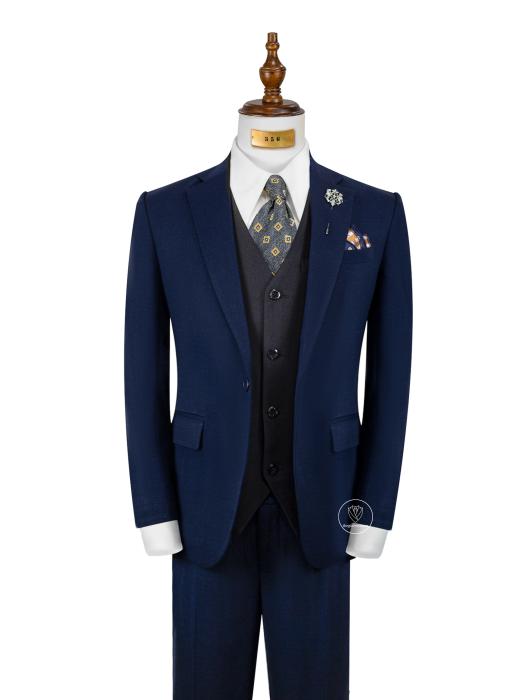 Áo vest nam màu xanh đen AG-AV12 - Thời trang nam