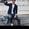 Quần Jeans Với Áo Vest - Vest Bụi