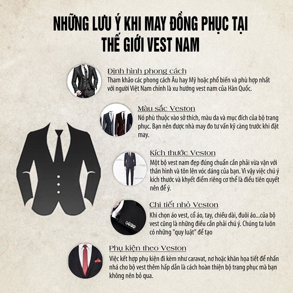 May vest nam chuẩn đẹp tại Hà Nội và những điều cần lưu ý | May đo vest nam  | Dunnio Tailor - Hệ thống thời trang may đo