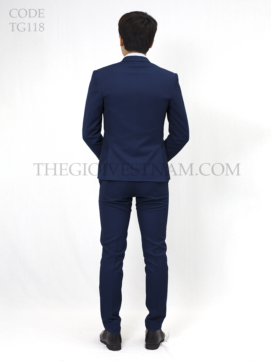 Vest xanh navy vengoc dày - TG118 #6