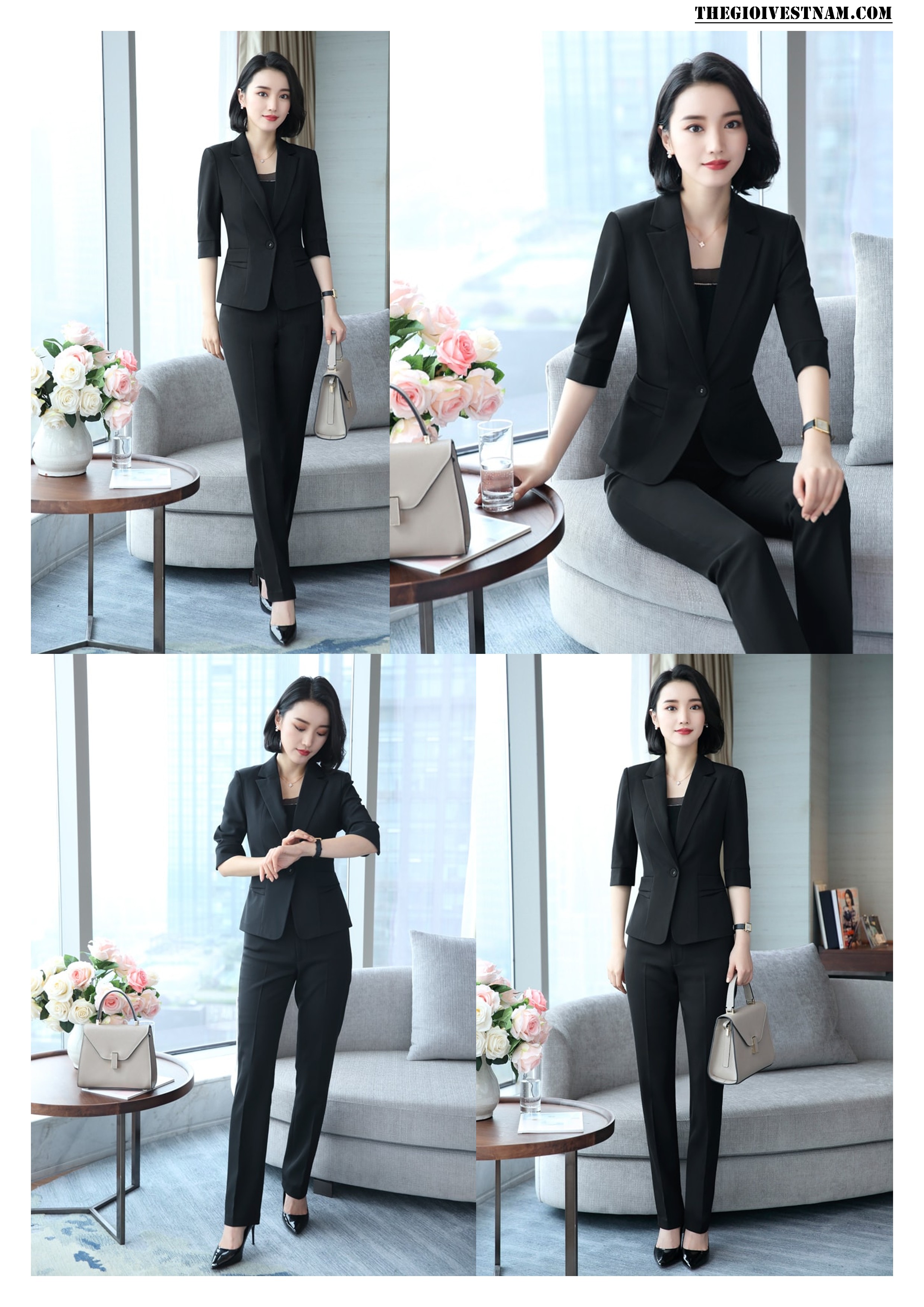 Đồng phục Vest nữ công sở